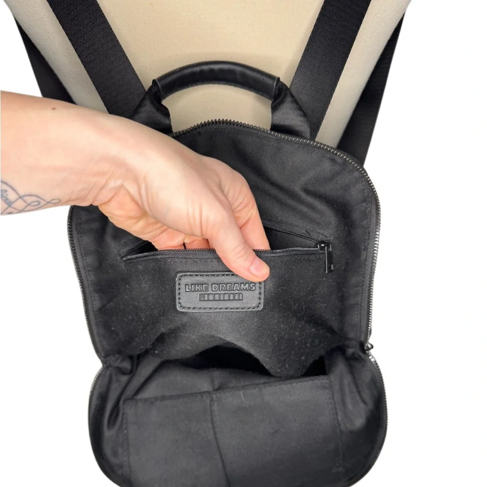 Like Dreams Women’s Convertible Black Backpack Purse